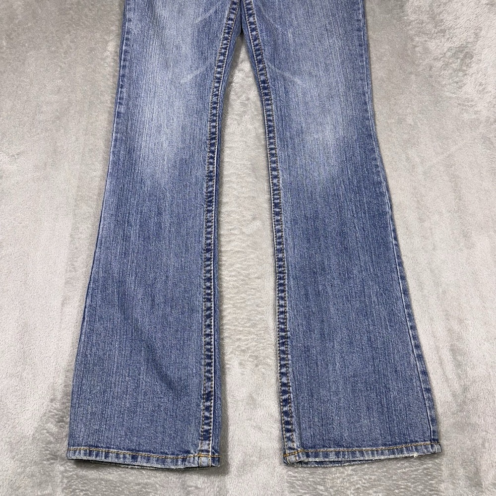 Aeropostale Women's Hailey Skinny Flare Curvy Fit Low Rise Size 7/8 Preppy NWT - Picture 3 of 15